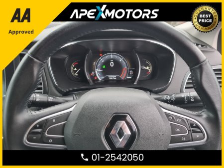 2018 Renault Megane FINANCE ARRANGED * SPORT TOURER DYNAMIQUE 5DR * NEW NCT JAN-28 * LOW TAX FEB-26 * IMMACULATE * STAMPED SERVICE HISTORY * AA APPROVED * 101 SAFETY CHECKLIST * HEATED SEATS * COLOUR REVERSE CAMERA * TOP €13,949 thumbnail