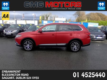 2017 Mitsubishi Outlander 2.2 DI-D 3 4WD **7 SEATER** 148BHP 5DR €14,950