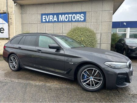 2022 BMW 5 Series G31 530E M-SPORT 292BHP AUTOMATIC 5DR **FULL LEATHER** HEATED SEATS** DIGITAL DASH** SAT NAV** MEDIA PLAY** ELECTRIC BOOT** €36,950