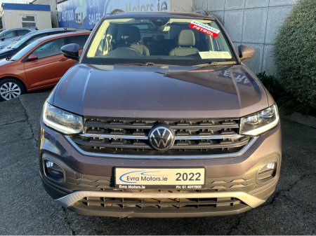 2022 Volkswagen T-Cross AUTOMATIC 1.0 PETROL //REVERSE CAMERA//KEYLESS ENTRY// €24,950 thumbnail
