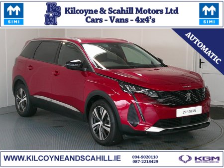 2022 Peugeot 5008 ALLURE PREMIUM B-HDI BLUEHDI S/S