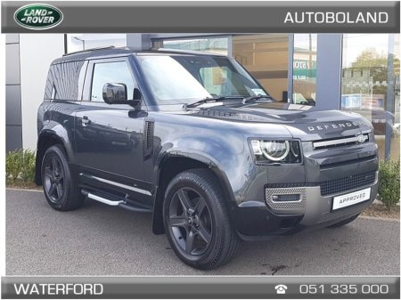 2026 Land Rover Defender * Available for Jan 2026 * 3 Seat 90 3.0D 250PS SE X-Dyn Hardtop - Side Steps, 360 3D Surround Camera, Heated & Memory Seats, Meridian Audio