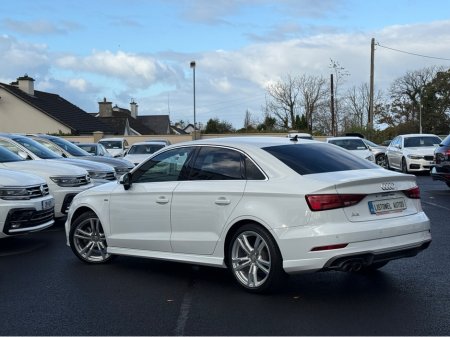 2019 Audi A3 S-LINE 1.4 AUTO SALOON * REAR VIEW CAMERA, VIRTUAL COCKPIT, PARKING SENSORS FRONT & REAR, ADAPTIVE CRUISE CONTROL, POWER ADJUSTABLE SEATS, POP UP MULTIMEDIA DISPLAY, 3 STAGE HEATED SEATS, ISOFIX * €25,950