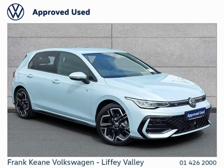 2025 Volkswagen Golf R-LINE 1.5TSI 150HP *CRYSTAL ICE BLUE METALLIC* *DELIVERY KMS* *252D REG* *BIG SAVINGS VS NEW CAR* *WHILE STOCKS LAST* *PCP 3 YRS FROM €360PM* €38,995