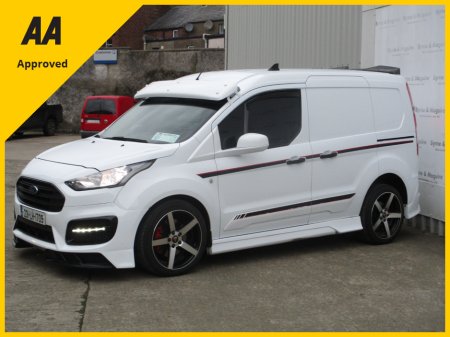 2023 Ford Transit Connect CONNECT HP TREND - 1.5 TD 100 T6.2 M6 . TREND MODEL WITH 3 SEATS, LOW KMS AIR CON,  ALLOYS LED LIGHTS,  FULL SPORTS BODY KIT. FULLY SERVICED AND DOE  TESTED WITH WARRANTY !! €23,500 thumbnail