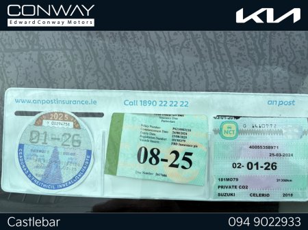 2018 Suzuki Celerio PETROL €9,950 thumbnail