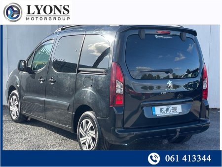 2018 Peugeot Partner Tepee 1.6 BlueHDi 5 seater AUTO €17,500 thumbnail