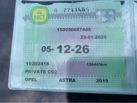 2019 Opel Astra  €12,750