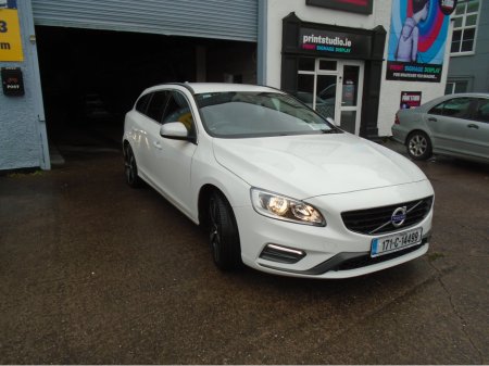2017 Volvo V60 2.0 D D4 R-DESIGN NAV 190BHP 5DR