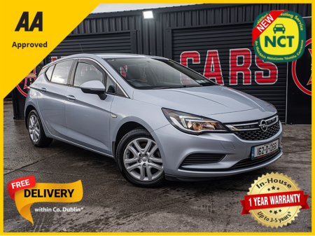 2016 Vauxhall Astra 162 Astra 1.6d/Same owner last 8yrs/1yr warran €11,888