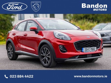 2023 Ford Puma Fantastic Red 2023 Ford Puma 1.0L EcoBoost Hybrid 125PS Titanium