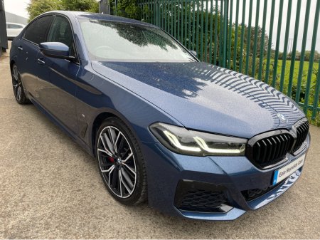 2022 BMW 5 Series 222 520D M SPORT MHEV AUTO AS NEW! LOW KMS! €45,995