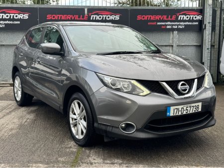 2017 Nissan Qashqai 1.5 DCI ACENTA 5DR €8,950