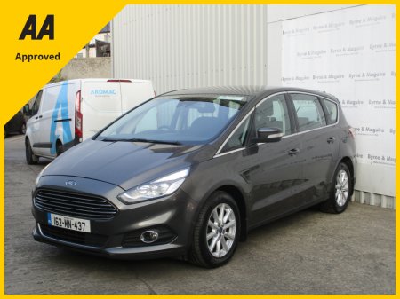 2016 Ford S-Max 7 SEATER AUTOMATIC TITANIUM 5DR 2.0 TD 150PS POWERSHIFT, FULL FORD SERVICE HISTORY. NEW TIMING BELT FITTED, NCT TESTED AND TAXED !! €15,950
