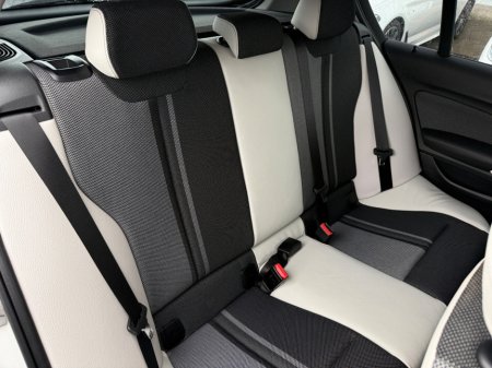 2018 BMW 1 Series STYLE 2.0 AUTO * 3 STAGE HEATED SEATS, SERVICE BOOK PRESENT WITH 4 SERVICE STAMPS, REAR VIEW CAMERA, PARKING SENSORS FRONT & REAR, ADAPTIVE CRUISE CONTROL, PART LEATHER TRIM, 2 KEYS, ISOFIX, * €18,950 thumbnail