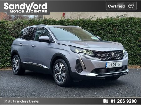 2021 Peugeot 3008 HYBRID2 PHEV 225bhp Allure €25,950 thumbnail