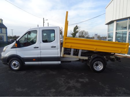 2017 Ford Transit 7 Seater Crew Cab Tipper 9ft €22,750