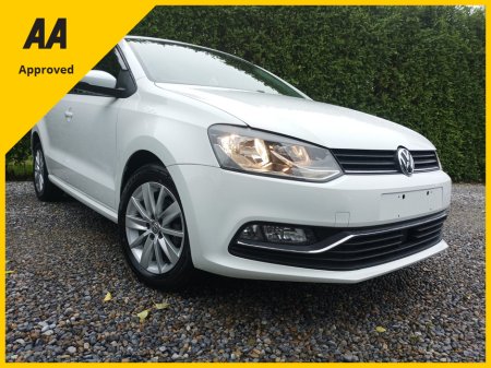 2017 Volkswagen Polo 1.2 TSI COMFORTLINE SPOTLESS WITH ONLY 24,524kms COMPREHENSIVE SERVICE HISTORY (10 STAMPS) FACTORY IMMOBILISER LEATHER STEERING WHEEL AUTO HEADLIGHTS FRONT FOGS ALLOY WHEELS ANDROID AUTO APPLE CARPLAY €14,395
