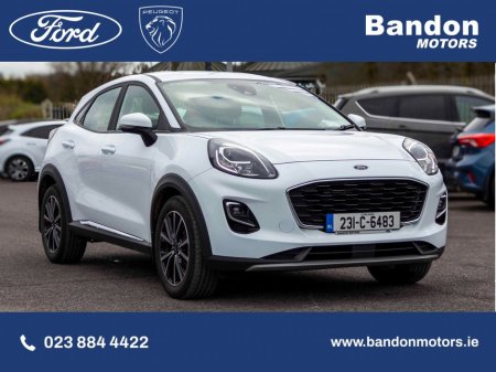2023 Ford Puma 2023 Ford Puma 1.0L EcoBoost Hybrid 125PS Titanium