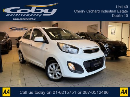 2014 Kia Picanto 1.0 MANUAL 5DR. Comes with New NCT before collection, Irish Owned Car, CD Player, 2 Keys, Air Conditioning, Irish Radio, Service History, Alloy Wheels, and more. €5,950 thumbnail