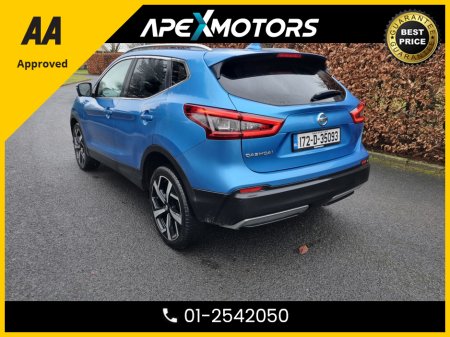 2017 Nissan Qashqai FINANCE ARRANGED * DCI TEKNA * 4X4 130PS * FULL SPEC  * PANORAMIC SUNROOF * NEW NCT JAN-28 * IMMACULATE * 6-STAMPS SERVICE HISTORY * AA APPROVED * 101 SAFETY CHECKLIST * HEATED SEATS * COLOUR REVERSE €15,749 thumbnail