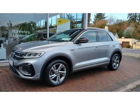 2023 Volkswagen T-Roc R-Line 1.5 TSI 150HP DSG , Pyrite Silver with Black Roof. €33,950