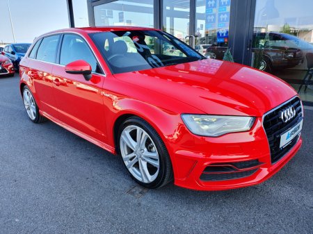 2015 Audi A3 S-LINE * HALF LEATHER * 1.4 TFSI AUTOMATIC * FINANCE AVAILABLE - COMPETITIVE APRs OFFERED €17,950