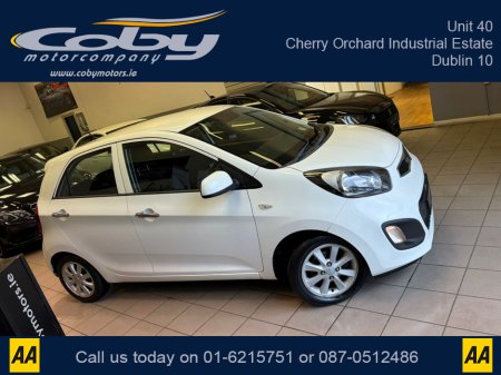 2014 Kia Picanto 1.0 MANUAL 5DR. Comes with New NCT before collection, Irish Owned Car, CD Player, 2 Keys, Air Conditioning, Irish Radio, Service History, Alloy Wheels, and more. €5,950 thumbnail
