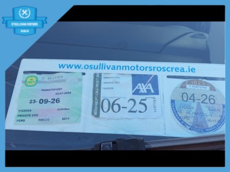 2011 Ford Focus 2011 / 1.6 DIESEL / MANUAL €3,250 thumbnail