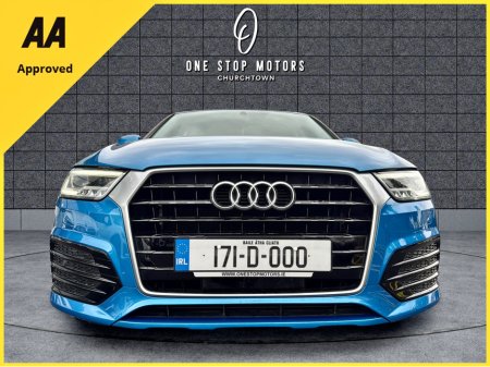 2017 Audi Q3 *S-LINE SPEC* AUTO / 76,000KM / AUTO / ELECTRIC BLUE COLOUR / 12MONTH WARRANTY €21,900