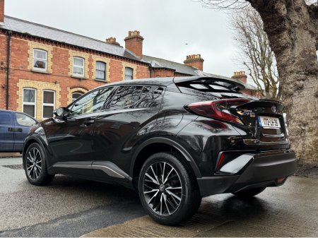 2017 Toyota C-HR 1.8 Hybrid, High Spec Sol, New Nct 01/2028, Full Main Dealer Service History, Sat Nav, Bluetooth, Reversing Camera, Cruise Control, Lane Assist, A/C, Finance Available, Service & Warranty Included, €16,950 thumbnail