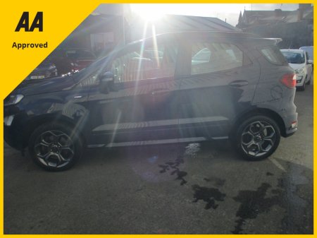 2022 Ford Ecosport ST-LINE 1.0 PETROL WITH ON 15707KMS COMES FULLY SERVICED WITH 12 MONTHS WARRANTY AND 12 MONTHS AA COVER €23,950
