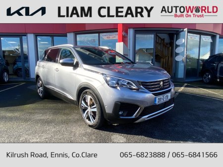 2020 Peugeot 5008 ALLURE 1.5 BLUE HDI 130 6 6.2 4DR STRAIGHT DEAL SALE PRICE €27,900