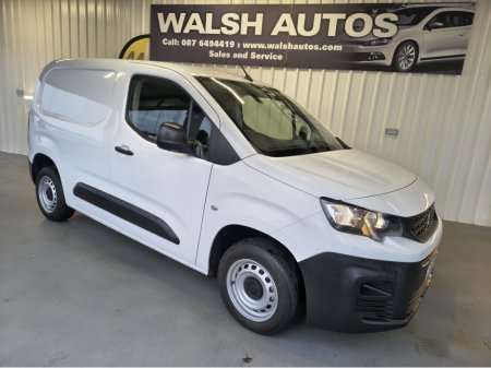 2022 Peugeot Partner ACTIVE 1.5 BLUE HDI 10 100 6.3 2DR €13,650