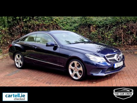 2016 Mercedes-Benz E Class E SERIES 2DR COUPE AUTO LOW MILEAGE TO COUPE €21,950