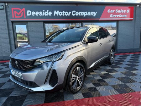 2023 Peugeot 3008 FL ALLURE 1.5 HDI 130 AUTO , €95 P/W & € 9,950 Deposit / Trade in , SAT- NAV , REVERSE CAMERA & PARKING SENSORS , APPLE CAR PLAY , 1/2 LEATHER , FULLY SERVICED , TRADE INS ACCEPTED , WARRANTY. €29,950