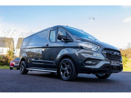 2019 Ford Transit Custom 300 LWB LIMITED. UPGRADED ALLOYS, SIDE BARS, UPGRADED FRONT GRILL AND SPLITTER. LOOKS THE PART. €23,950 thumbnail