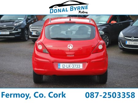 2012 Vauxhall Corsa 1.2 ACTIVE AIR CONDITIONING 85PS 3DR €4,500 thumbnail
