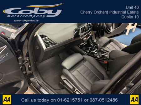 2018 BMW X3 2.0 XLINE 5DR AUTO, NCT 2028 Full Leather, Reverse Cam, Sat Nav, Heated Seats, Parking Sensors, Cruise Control, MFSW, Dual Climate Control, Bluetooth, Alloy Wheels, Full Electrics, and more. €30,950 thumbnail