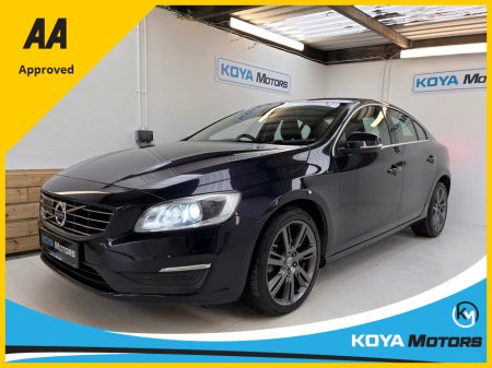 2016 Volvo S60 2.0 D4 SE LUXURY PLUS DIESEL AUTOMATIC // MASSIVE SPEC //  FULL HEATED LEATHER // REVERSING CAMERA // CRUISE CONTROL // LANE ASSIST // COLLISION WARNING SYSTEM // UPGRADED SPORT ALLOYS