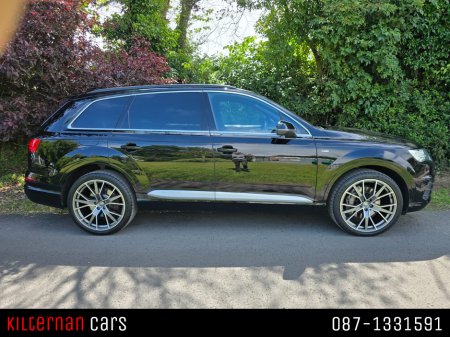 2017 Audi Q7 3.0 TDI S LINE Q 218PS 5DR AU AUTO QTR 7S A €36,999