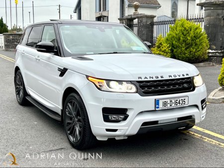 2018 Land Rover Range Rover Sport 3.0 SDV6 HSE DYNAMIC 306 BHP AUTO 2 SEATER COMMERCIAL==€47,950- +VAT== €47,950