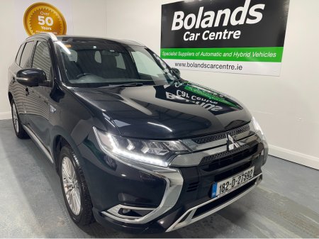 2018 Mitsubishi Outlander HYBRID 2.4 PHEV 4H AUTOMATIC 5DR MODEL  www.bolandscarcentre.ie €19,900 thumbnail