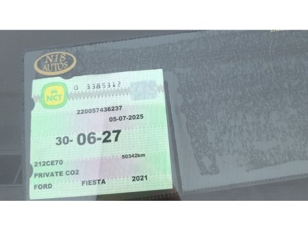 2021 Ford Fiesta TITANIUM 5DR 1.0T 95 4DR thumbnail