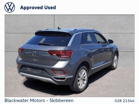 2022 Volkswagen T-Roc 1.5TSI 150BHP STYLE PLUS AUTOMATIC €31,995 thumbnail