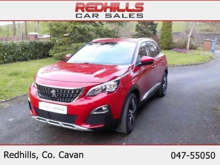 2019 Peugeot 3008 ALLURE 1.2 130PS 6.2 5R  LOW MILES    !! LOW Mileage!! €18,650