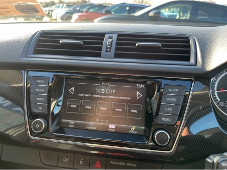 2018 Skoda Fabia MONTE CARLO AUTOMATIC 1.0 TSI PETROL //LOW MILES//HIGH SPEC//PANORAMIC GLASS ROOF// BUCKET SEATS//CARPLAY// €15,950 thumbnail