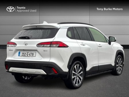 2025 Toyota Corolla CROSS - Save EUR 6,500 - Sport + Side Steps Worth EUR 905 - 1.8 Hybrid - CROSSOVER - Automatic // Remote Central Locking // Front Electric Windows // Rear Electric Windows // Electric Mirrors // Heate €39,680 thumbnail