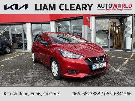 2020 Nissan Micra 1.0 XE CVT 195 4DR AUTO €15,995