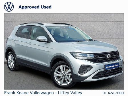 2025 Volkswagen T-Cross EDITION 75 1.0TSI 95BHP *REFLEX SILVER METALLIC* *DELIVERY KMS* *252D REG* *BIG SAVINGS VS NEW CAR* *WHILE STOCKS LAST* *PCP 3 YRS FROM €276PM*